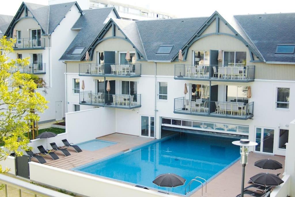 Les Planches , Bel Appartement En Bord De Mer Bénodet Esterno foto